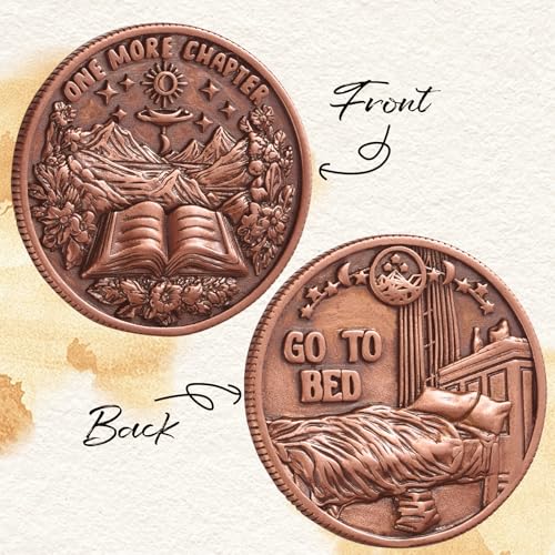 Entscheidungsmünze für Leseratten Detail