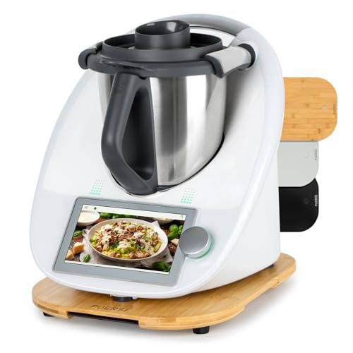 Thermomix Gleitbrett aus Bambus