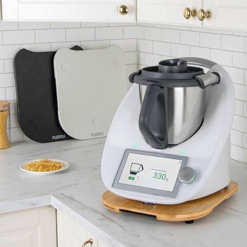 Thermomix Gleitbrett aus Bambus
