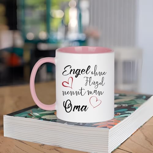 Keramiktasse mit Liebesbotschaft