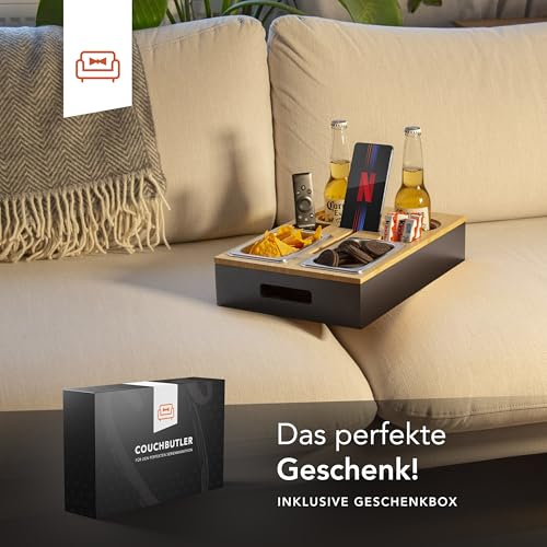 Couchbar Snackbox aus Bambus
