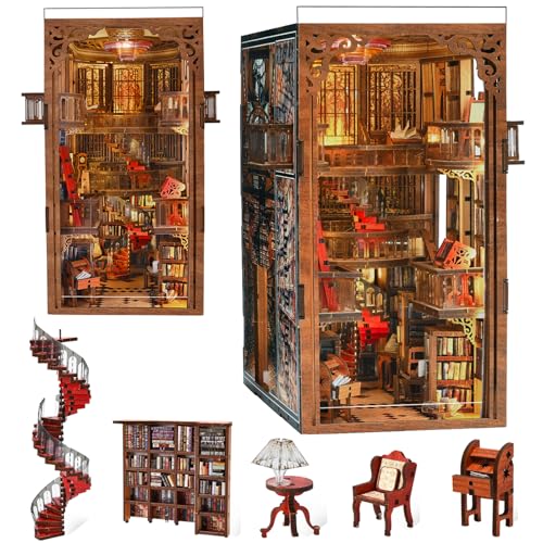Book Nook Miniatur-Bibliothek Detail