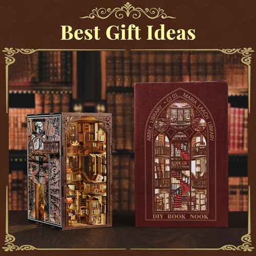 Book Nook Miniatur-Bibliothek