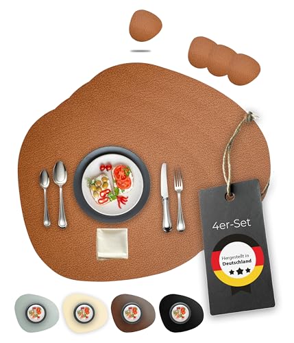 Lederfabrik Garnier Tischsets aus recyceltem Leder