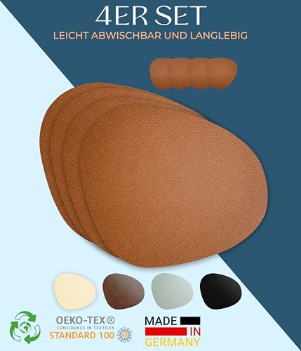 Lederfabrik Garnier Tischsets aus recyceltem Leder Detail