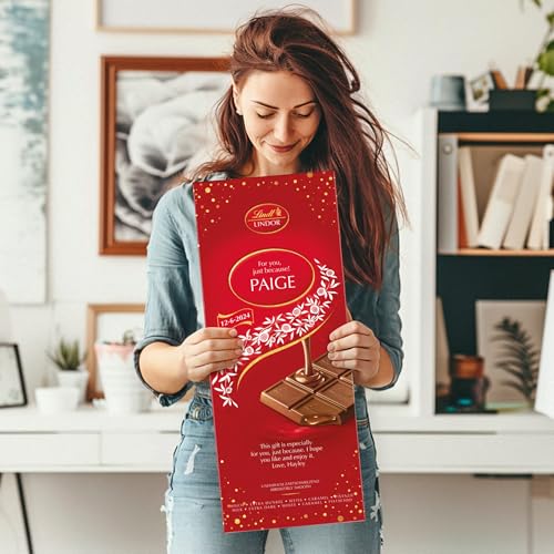 Lindt Lindor XXL-Schokoladentafel mit persönlicher Botschaft