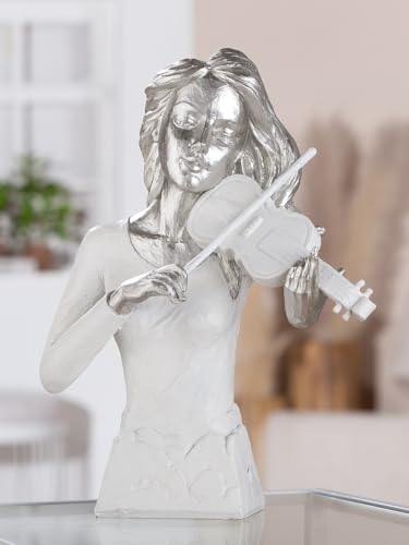Gilde Violinistin-Skulptur