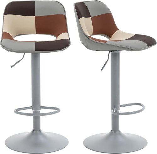 Barhocker im Patchwork-Design Detail