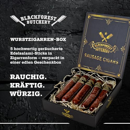 Blackforest Butchery Salami-Zigarren Detail
