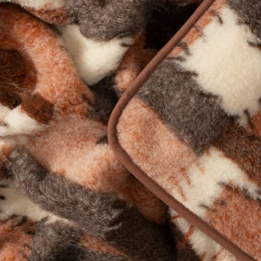 Merino-Wolldecke aus australischer Schurwolle Detail