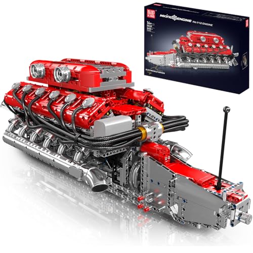 Mould King V12-Motor Bausatz