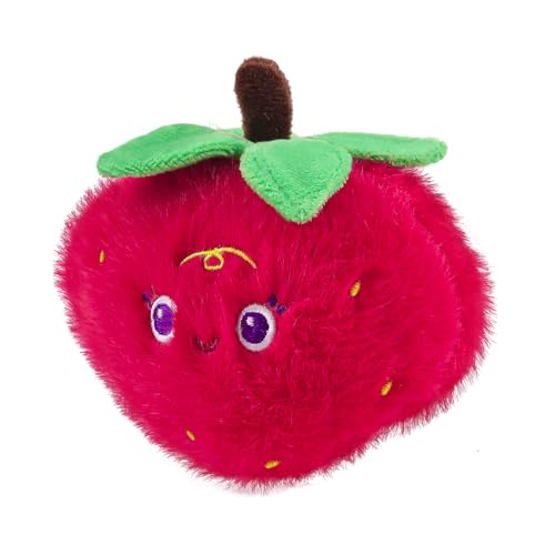 Flauschiger Früchte-Schlüsselanhänger Detail