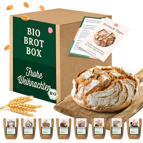 Bio-Brotbackmischungen Geschenkset