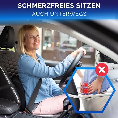 Healthfix Orthopädisches Auto-Sitzkissen Detail