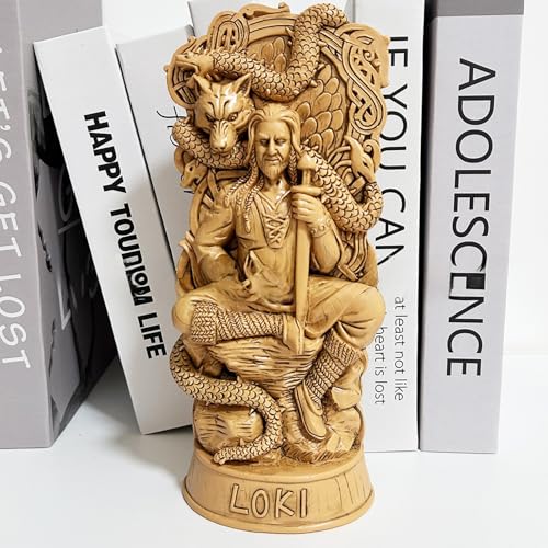 Loki - Nordische Götterfigur aus Kunstharz