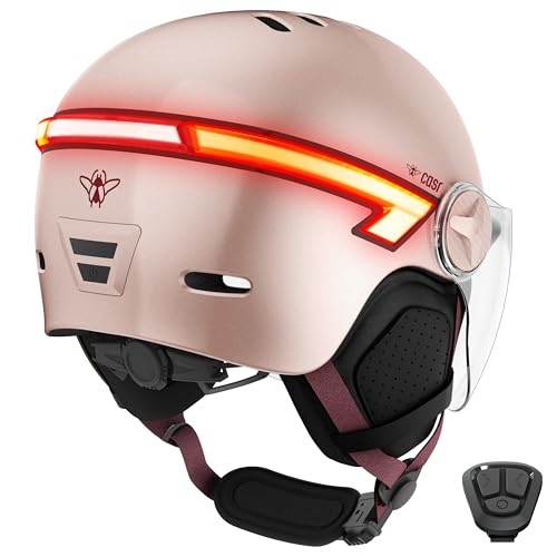 LED-Fahrradhelm mit Blinker