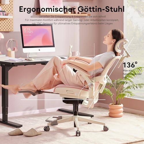MUSSO E80 Muse Ergonomischer Bürostuhl Detail