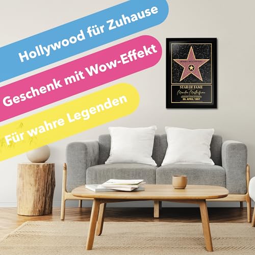 Hollywood Walk of Fame Stern - Personalisierte Ehrung Detail