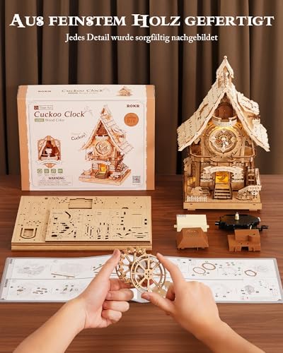 Kuckucksuhr-Bausatz Detail