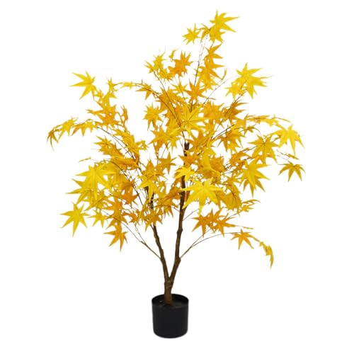 Japanischer Ahornbaum Kunstpflanze Detail