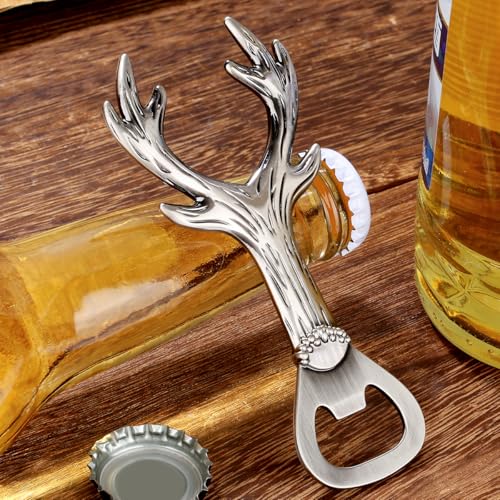 Hirschgeweih Flaschenöffner aus Zinklegierung