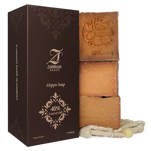 Aleppo-Seife mit 40% Lorbeeröl Detail
