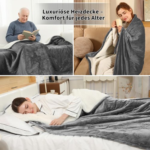 Elektrische Wärmedecke von Estingo Detail