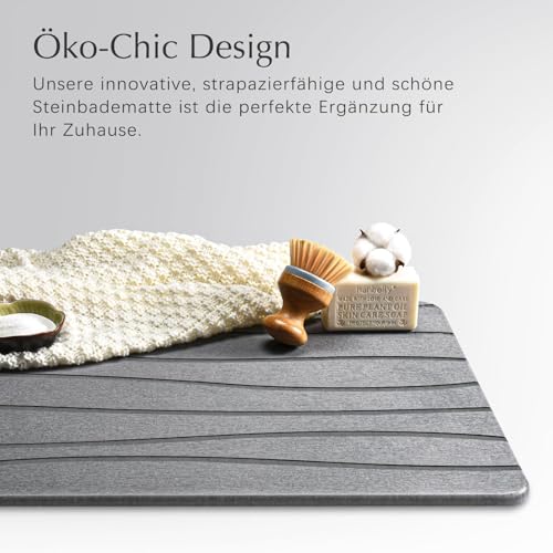 Diatomit-Steinmatte für das Bad