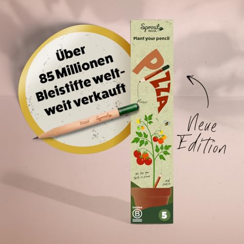 Sprout Bleistifte Pizza Edition Detail