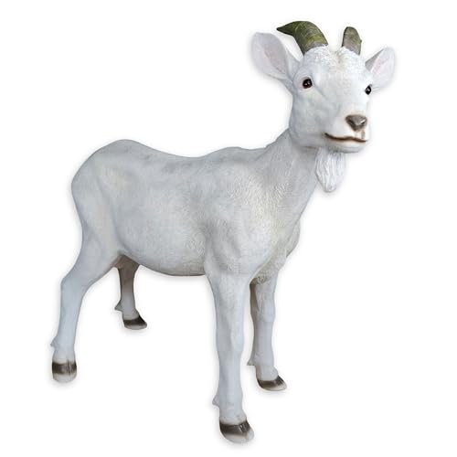 Ziegenbock-Skulptur "Bruce" Detail